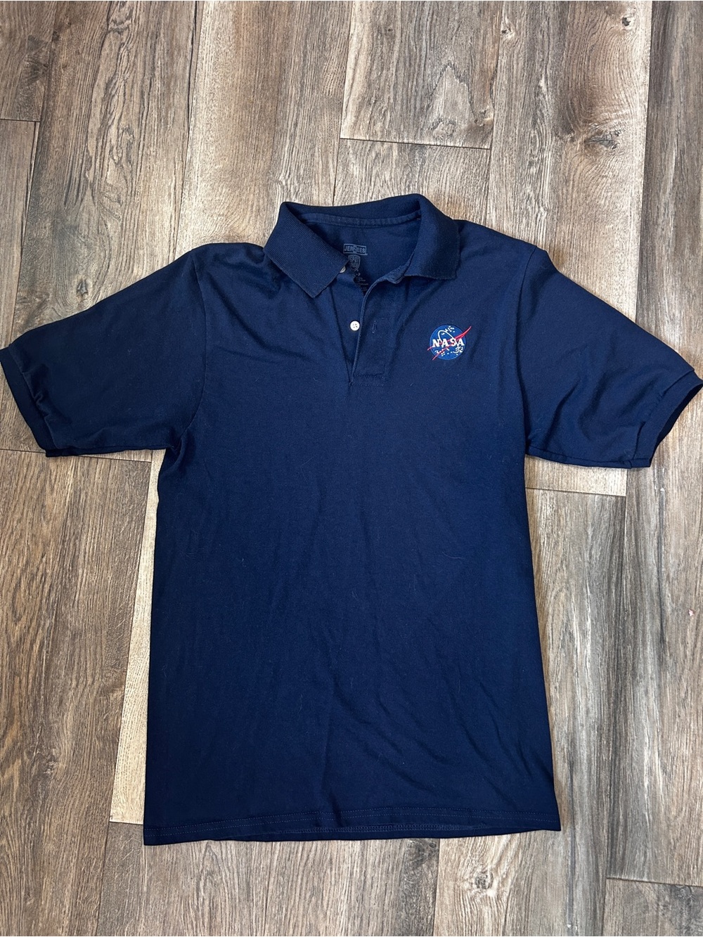 Men’s NASA Polo Small- Jerzees Brand